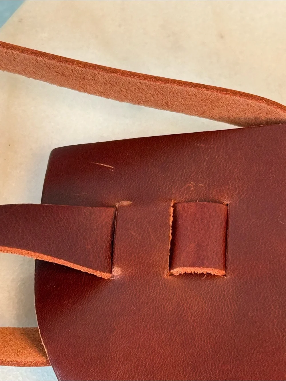Portland Leather Goods Small Wrap Journal Cowboy Sunset Mystery Box